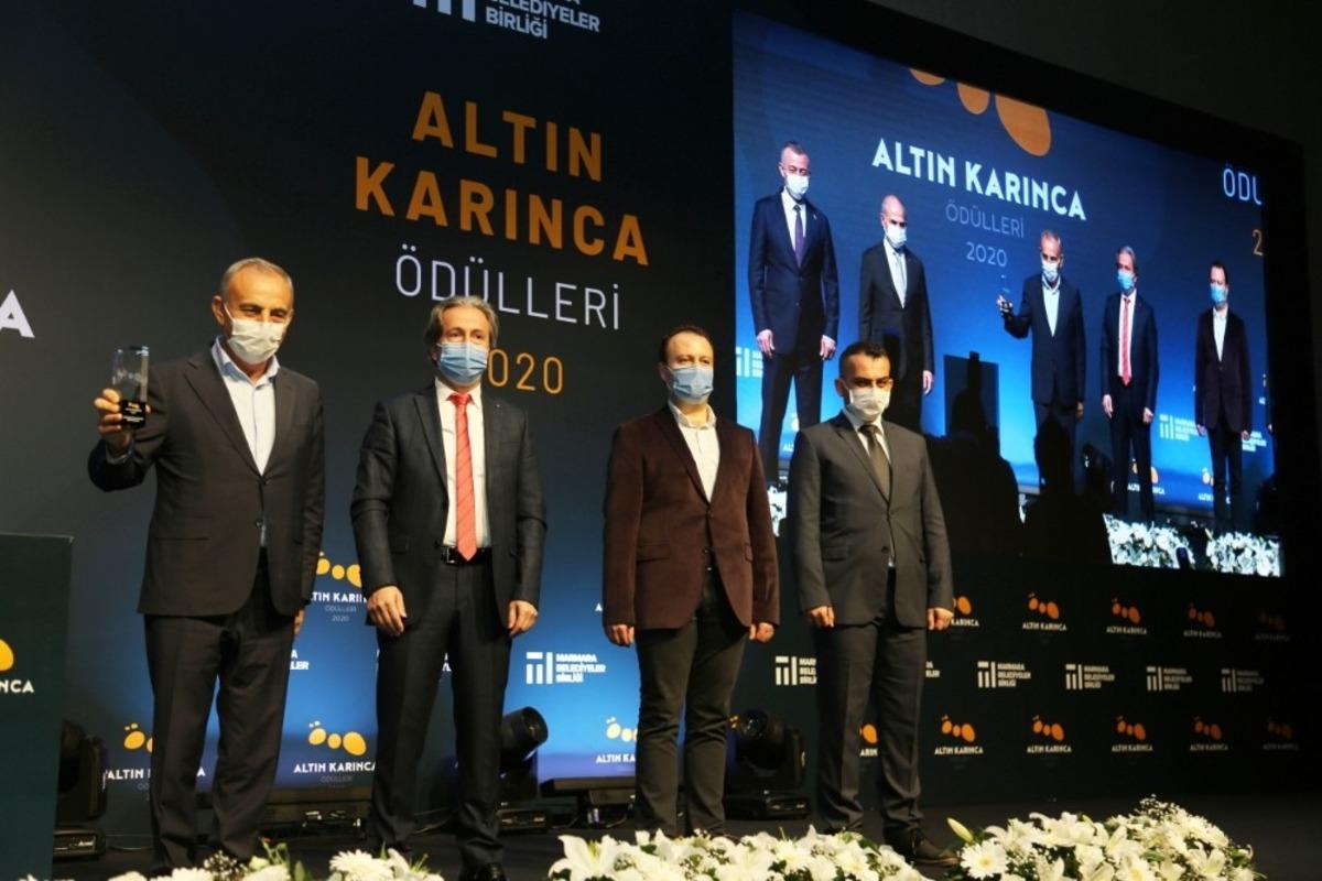 K&uuml;&ccedil;&uuml;k&ccedil;ekmece Belediyesi &lsquo;K&uuml;gim&rsquo;ile Altın Karınca &Ouml;d&uuml;l&uuml;ne layık g&ouml;r&uuml;ld&uuml;