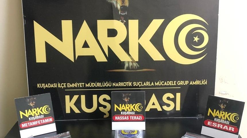 Kuşadası&rsquo;nda 2 uyuşturucu operasyonunda 6 kişi g&ouml;zaltına alındı