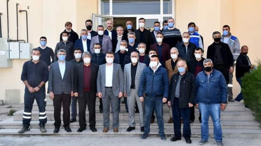 Başkan Din&ccedil;er: &ldquo;Kaliteli hizmet ancak iyi bir ekip ruhu ile m&uuml;mk&uuml;nd&uuml;r&rsquo;&rsquo;