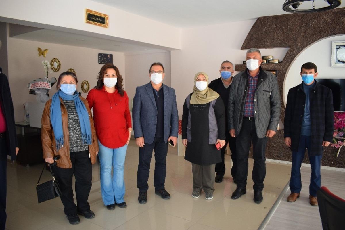 Başkan Kazgan&rsquo;dan esnaf ziyareti