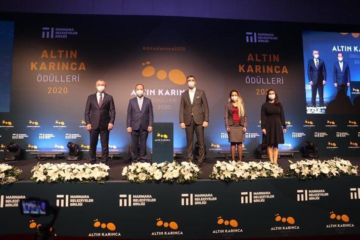 Kartal Belediyesi’ne Altın Karınca ödülü G3