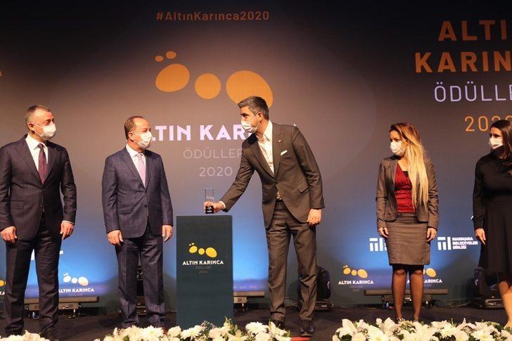 Kartal Belediyesi’ne Altın Karınca ödülü G5