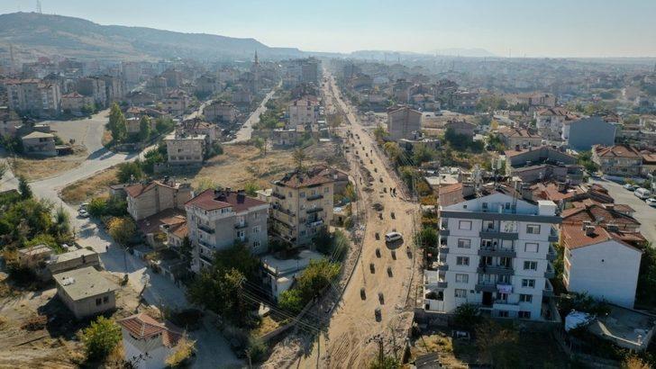 Yunus Emre Caddesinde altyapı çalışmaları sona erdi G1