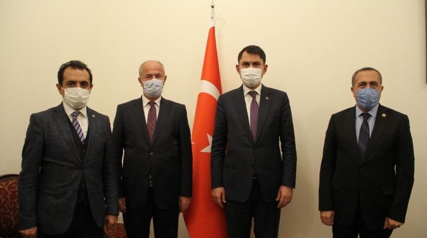 Milletvekili Arvas, Van&rsquo;ın sorunlarını Bakan Kurum&rsquo;a iletti