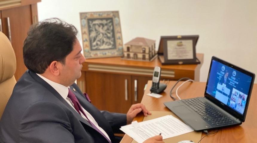 Doğu Anadolu B&ouml;lgesinin sorunları ETB Başkanı Hakan Oral tarafından Cumhurbaşkanı  Erdoğan&rsquo;a aktarıldı