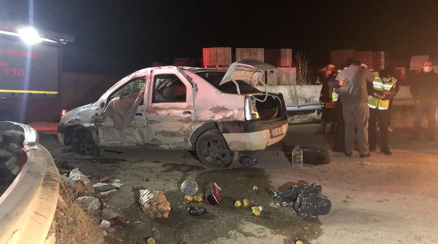 Kastamonu&rsquo;da feci kaza: 1 &ouml;l&uuml;, 2 yaralı