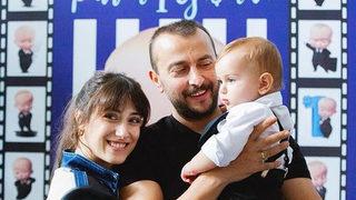 Hazal Kaya ve Ali Atay'dan oğulları Fikret Ali için doğum günü partisi