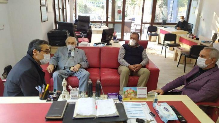 Kaymakam Yücel, Emlak Müşavirleri Derneği’ni ziyaret etti G2