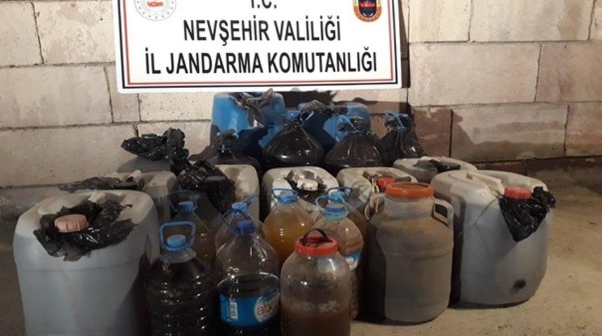 Avanos&rsquo;ta 460 litre ka&ccedil;ak i&ccedil;ki ele ge&ccedil;irildi