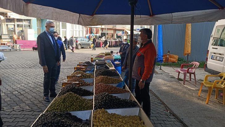 Başkan Biçer, halk pazarını denetledi G3
