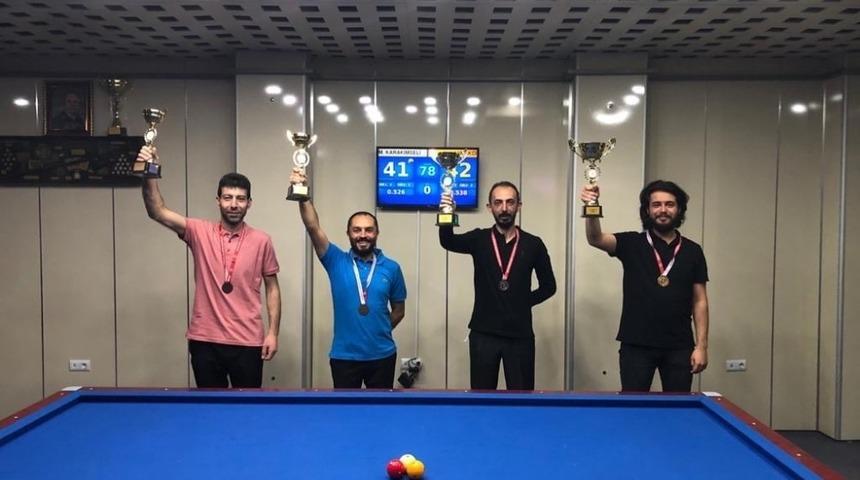 Bilardo heyecanı tamamlandı