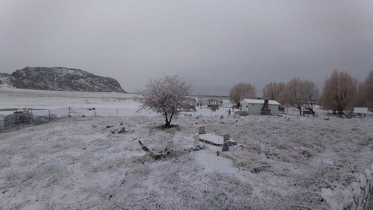 Seydikemer’e yılın ilk karı düştü G1