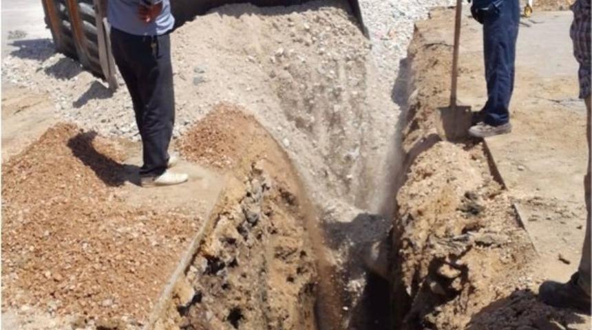 Erenler de alt yapı &ccedil;alışmaları tamamlandı