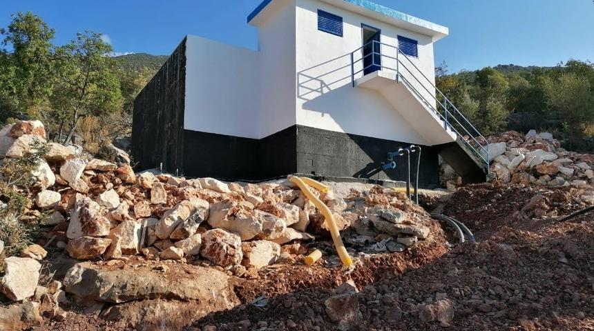 B&uuml;y&uuml;kşehirden Demre&rsquo;ye iki yeni su deposu