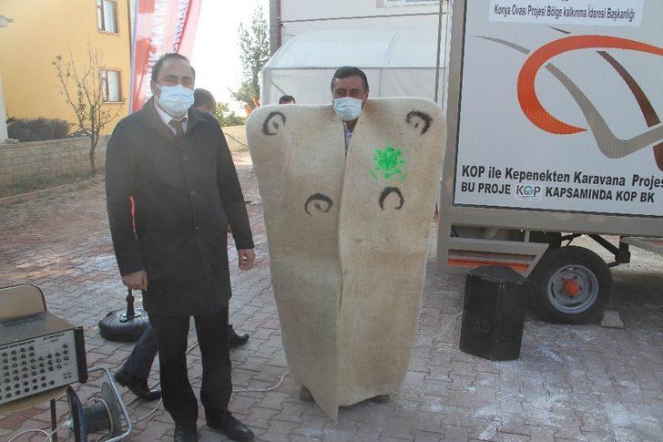 Hüyük’te küçükbaş hayvan yetiştiricilerine destekler sürüyor G2