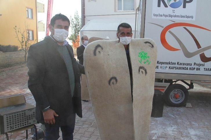 Hüyük’te küçükbaş hayvan yetiştiricilerine destekler sürüyor G3