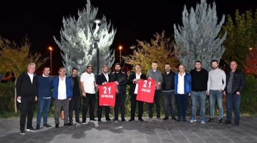 Diyarbekirspor ile Edirnespor arasında dostluk r&uuml;zgarı