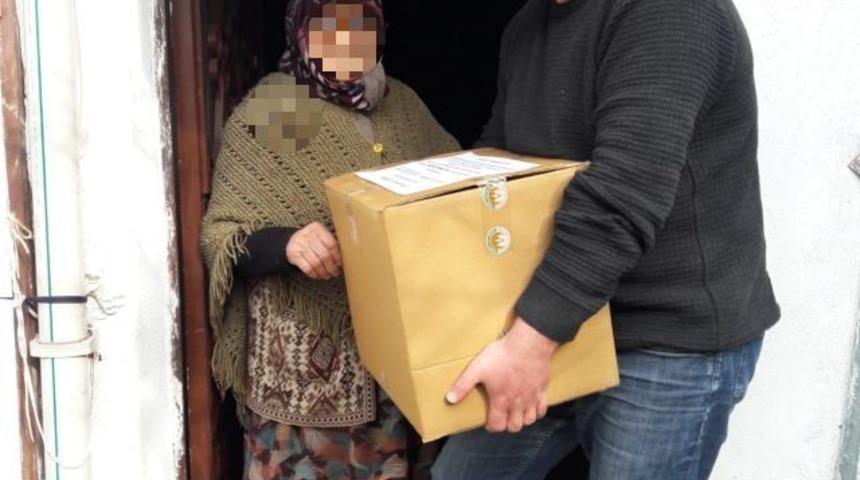 İhtiyaç sahibi ailelere kahvaltı yardımı