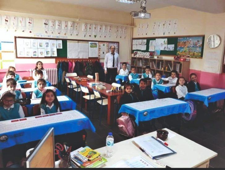 İlkokul öğrencilerinden anlamlı hediye G3