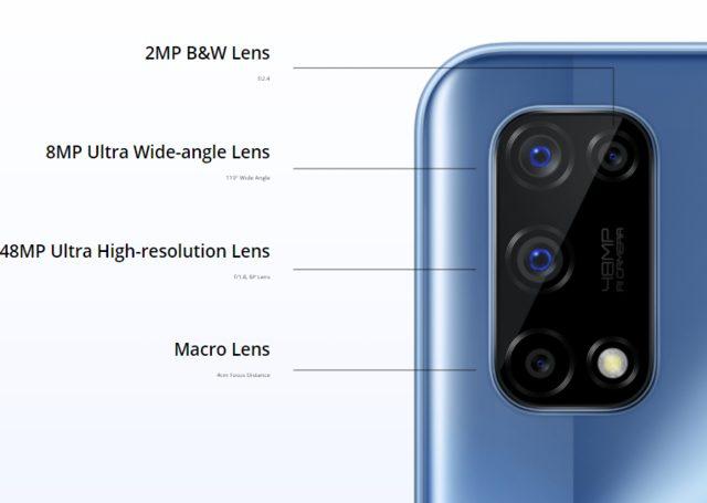 Realme 7 5G kamera