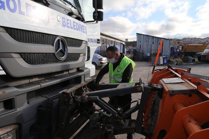 Gölbaşı Belediyesi kış hazırlıklarına başladı G2