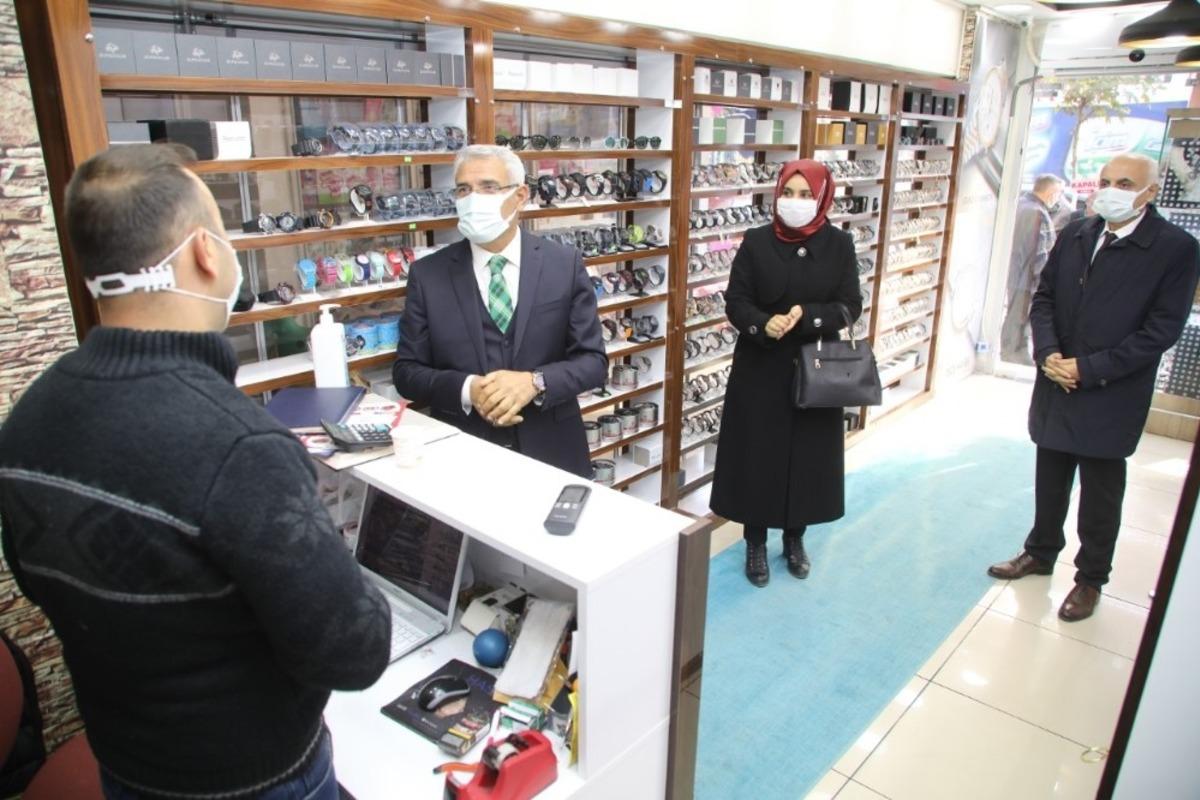 G&uuml;der, İn&ouml;n&uuml; Caddesi esnafını gezdi