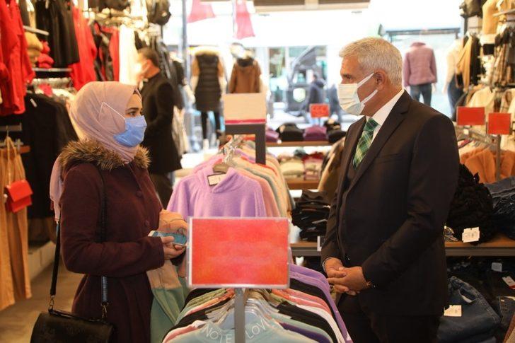 Güder, İnönü Caddesi esnafını gezdi G2