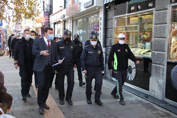 Kars İl Emniyet Müdürü Sağdıç’tan Covid-19 denetimi G2