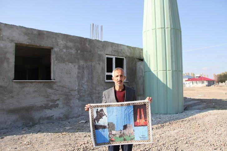 Cami inşaatının bitirilmesi için süs halılarını satılığa çıkardı G2