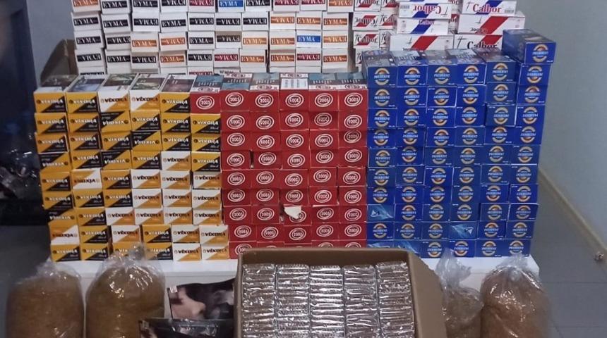 Isparta’da kaçak tütün operasyonu