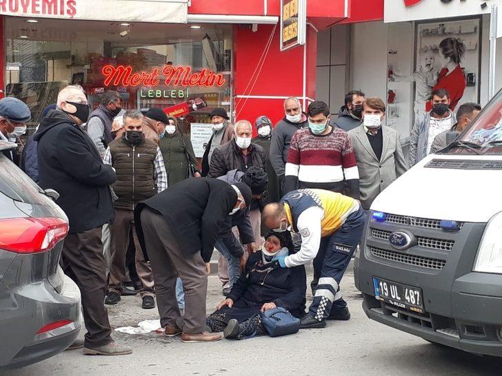 Yaşlı kadına otomobil çarptı G2