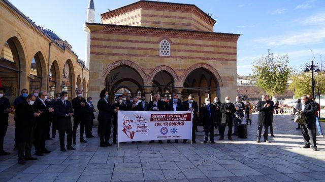 Mehmet Akif Ersoy’un Nasrullah Vaazının 100. yıldönümü anıldı