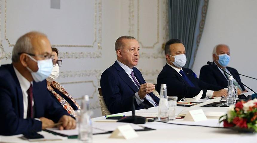 Cumhurbaşkanı Erdoğan, TİM heyetini kabul etti