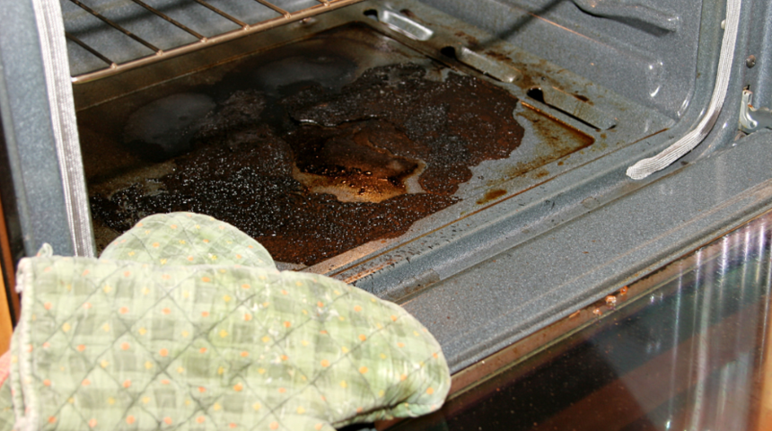 Bu numara ile o iğrenç yağlı lekeler tarih olacak! Fırını önceden ısıtın...