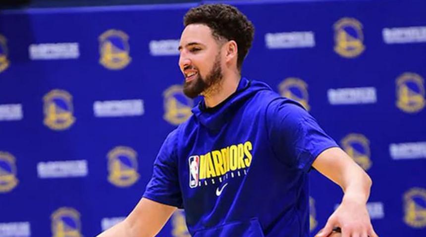 Klay Thompson sezonu kapadı