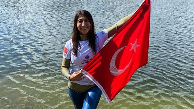 Serbest dalışçı Fatma Uruk’tan 3 günde 3 dünya rekoru
