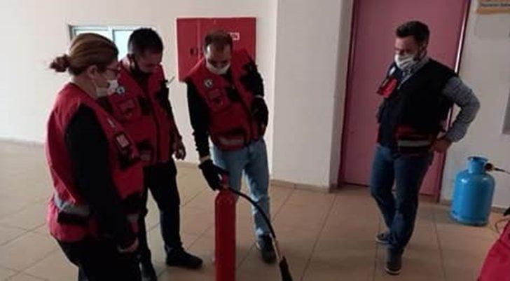 ADÜ’de yangın,  arama-kurtarma ve tahliye tatbikatı düzenlendi G3