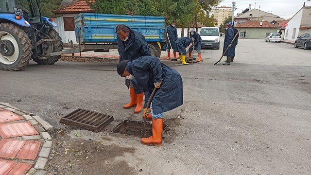 Karaman Belediyesiden yağışlara karşı kış hazırlığı
