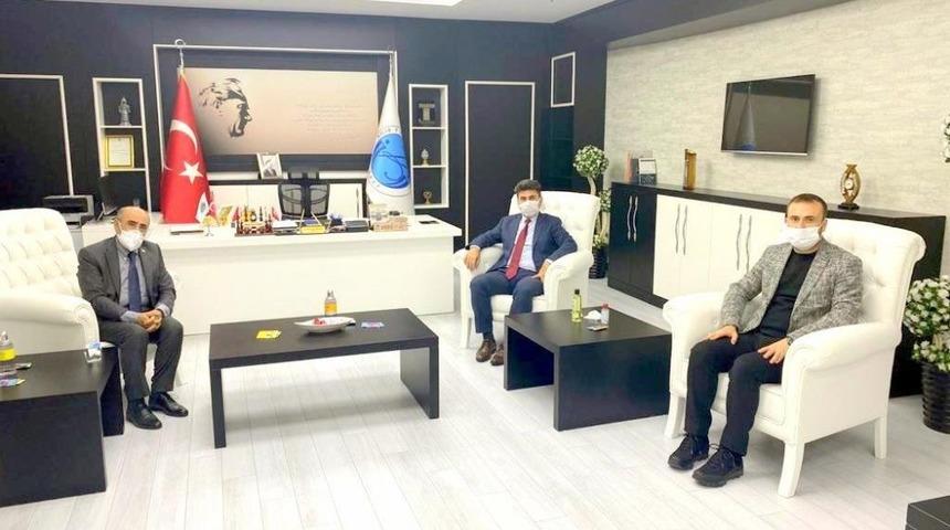 Rekt&ouml;r Karacoşkun&rsquo;a Gaziantep&rsquo;ten ziyaret