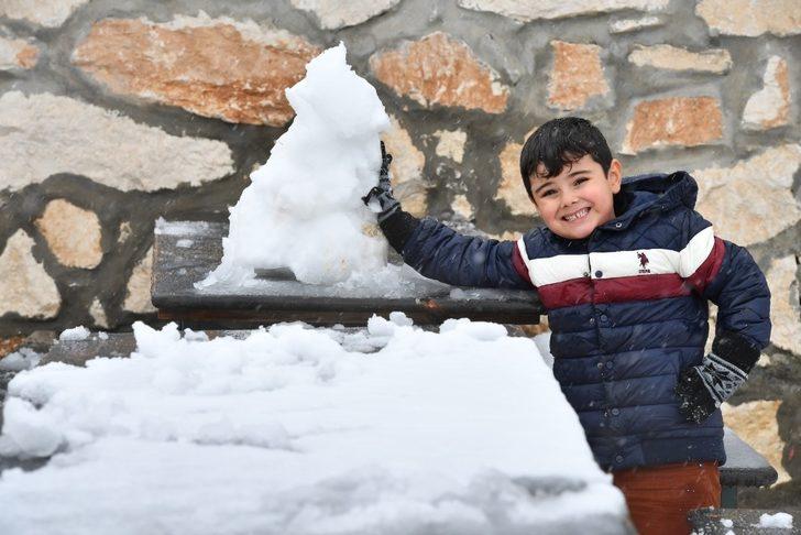 Saklıkent’e yılın ilk karı düştü G3