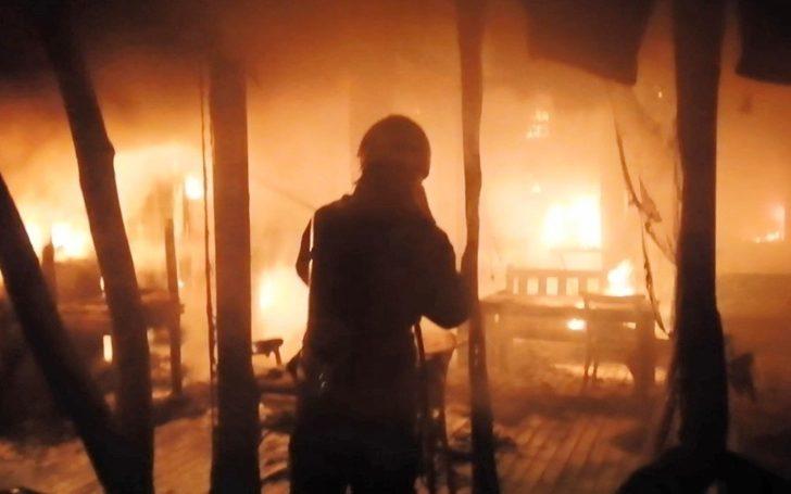 İş yerindeki yangın söndürüldü G1