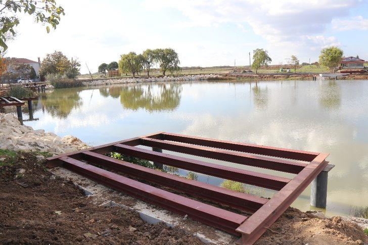 Ergene Belediyesi Velimeşe Gölet Projesi hızla yükseliyor G3