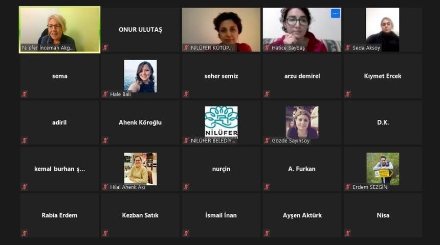 Nil&uuml;fer&rsquo;den &ccedil;evrim i&ccedil;i at&ouml;lye