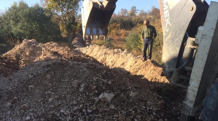 B&uuml;y&uuml;ksusuz K&ouml;y&uuml; isale hattı yenilendi