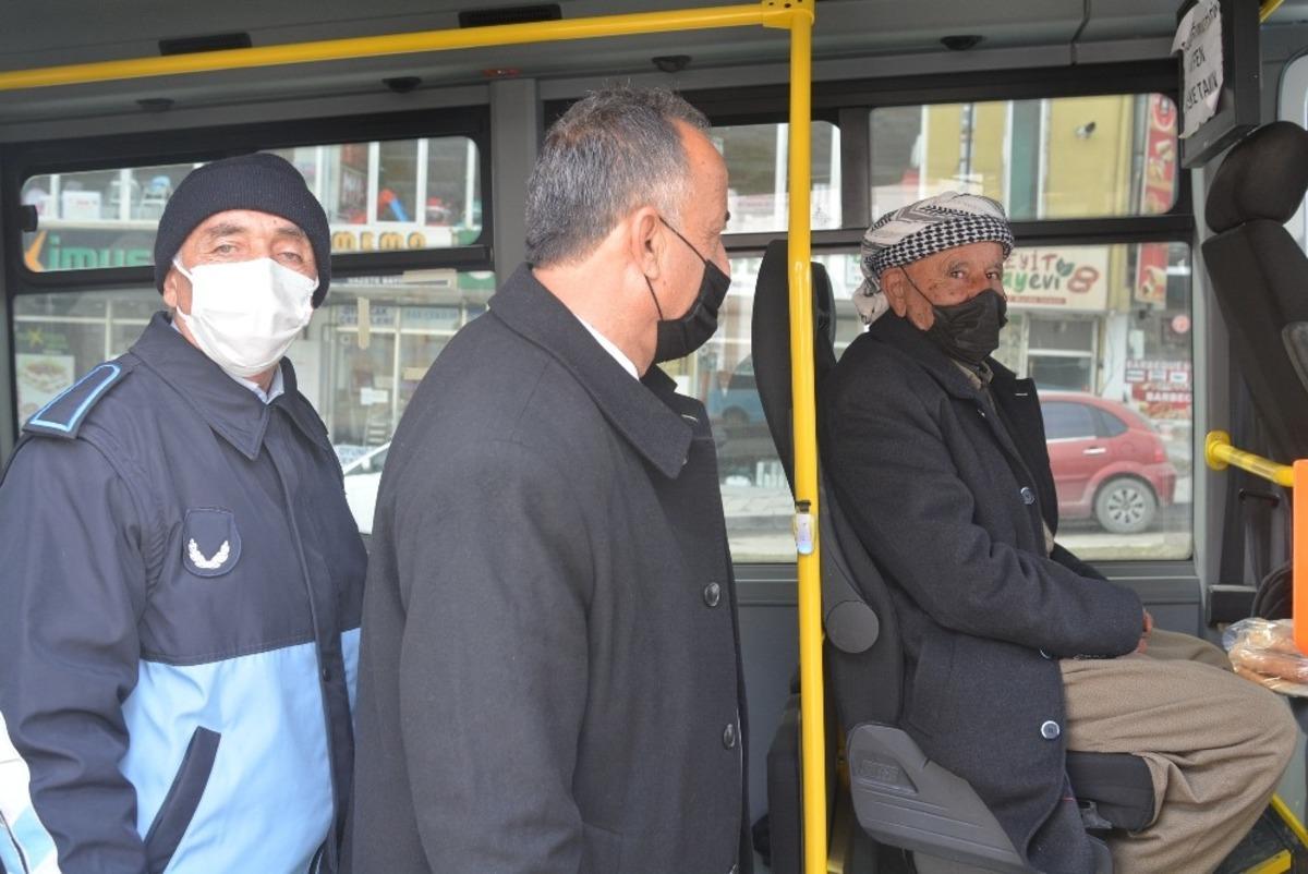Hakkari&rsquo;de toplu taşıma ara&ccedil;larına sıkı denetim