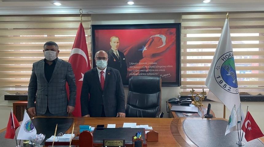 Horasan Belediyesi&rsquo;nde toplu s&ouml;zleşme sevinci