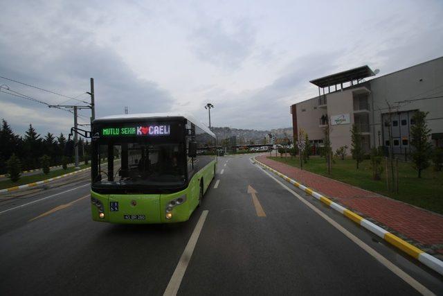 Kocaeli’de toplu taşımada hafta sonu düzenlemesi