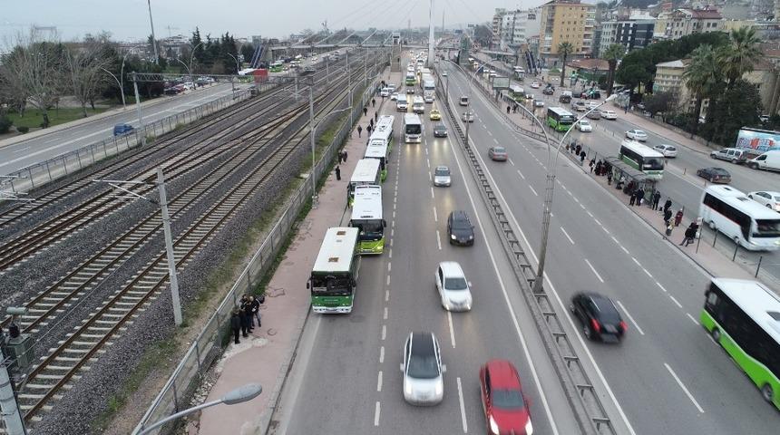 Kocaeli&rsquo;de toplu taşımada hafta sonu d&uuml;zenlemesi