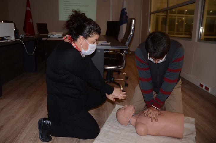 Kuşadası’nda belediye personeline ilk yardım eğitimi verildi G5