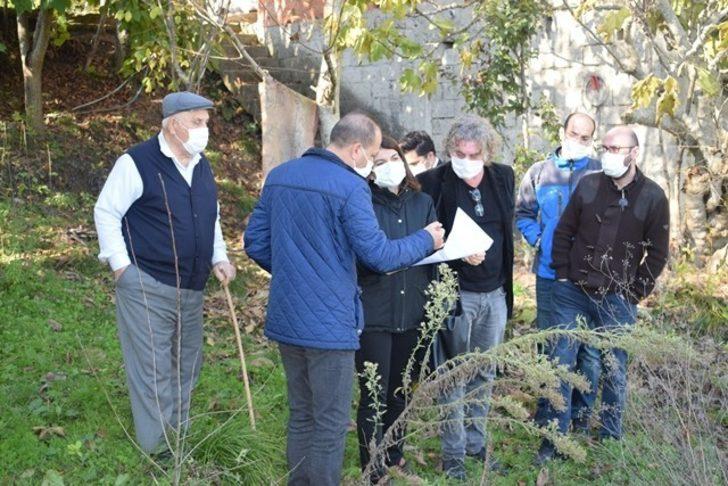 Kadıoğlu mozaiklerini incelediler G2